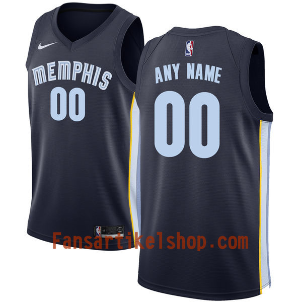 NBA Memphis Grizzlies Trikot Benutzerdefinierte Nike 2017-18 marineblau Swingman - Herren NBA Memphis Grizzlies Trikot Benutzerdefinierte Nike 2017-18 marineblau Swingman - Herren